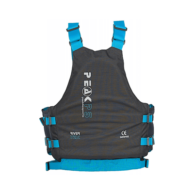 Peak PS River Vest '22 - Mens | Whitewater River Vests | Further Faster Christchurch NZ #black