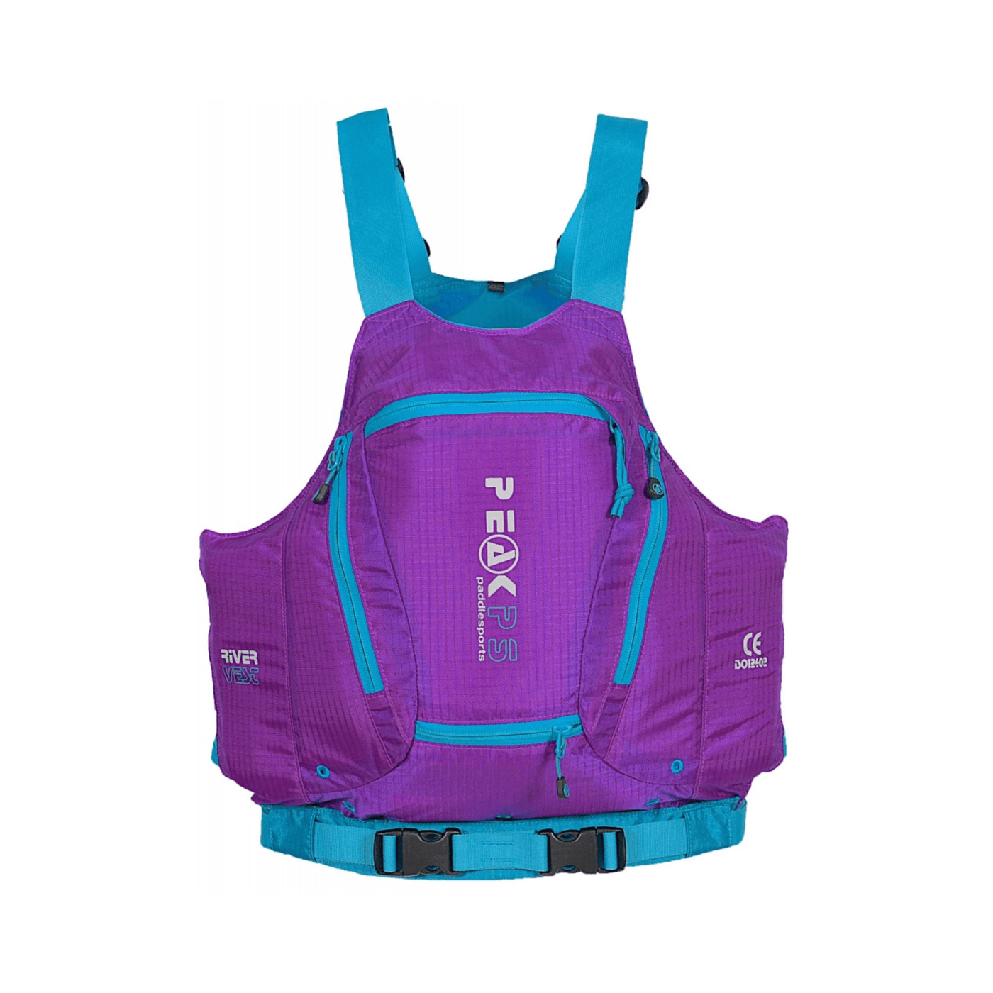 Peak PS River Vest '22 - Mens | Whitewater River Vests | Further Faster Christchurch NZ #purple