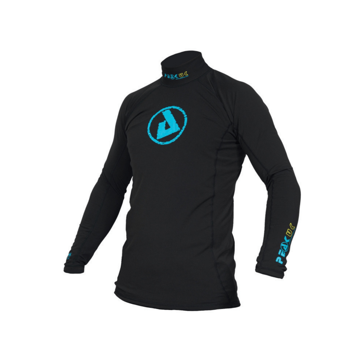 Peak PS Thermal Rashy Long Sleeve | Kayak Thermal Clothing | Further Faster Christchurch NZ #black