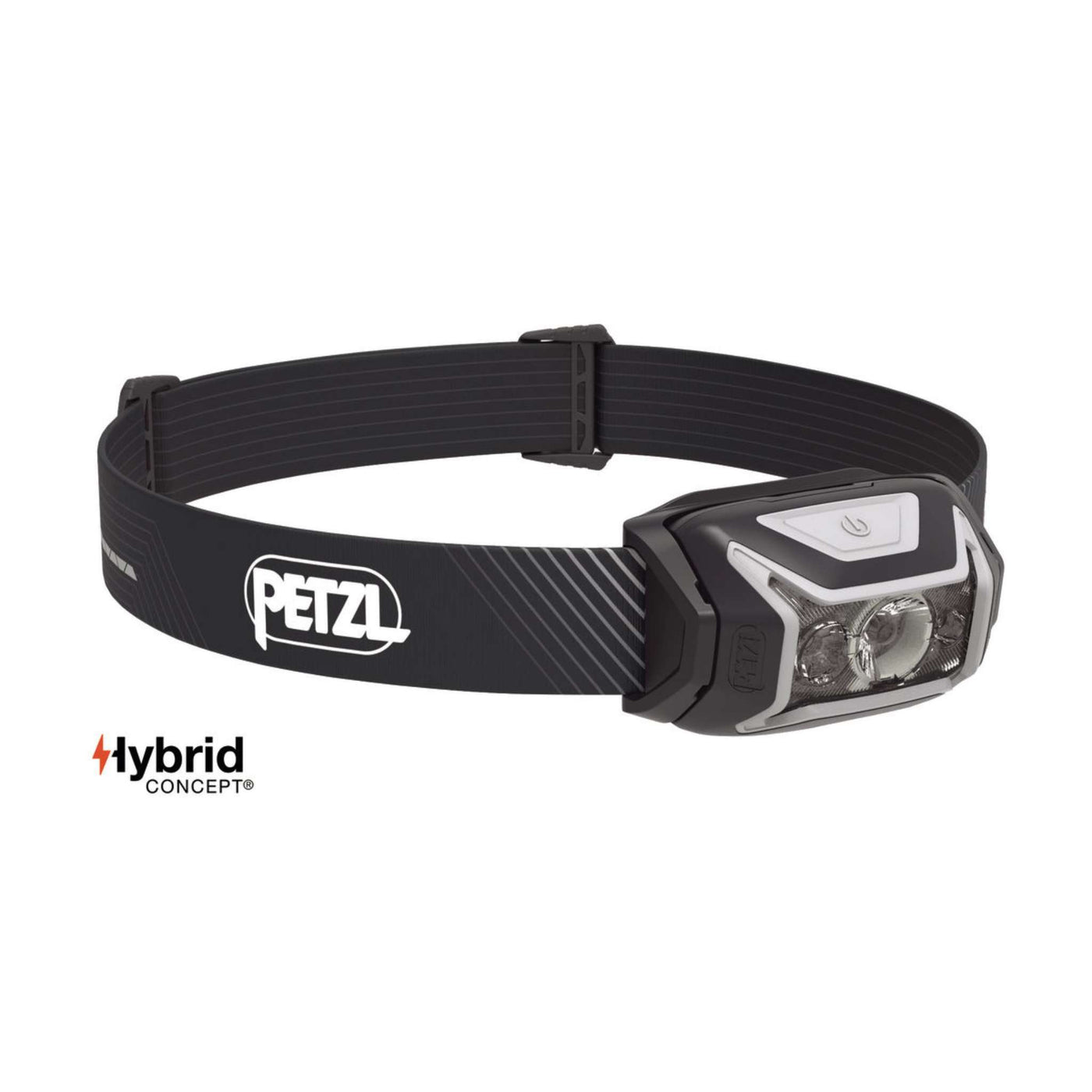 Petzl Actik Core - 600 Lumens | Lightweight 600 Lumen Headlamp | Further Faster Christchurch NZ #grey