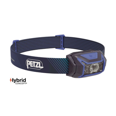 Petzl Actik Core - 600 Lumens | Lightweight 600 Lumen Headlamp | Further Faster Christchurch NZ #blue