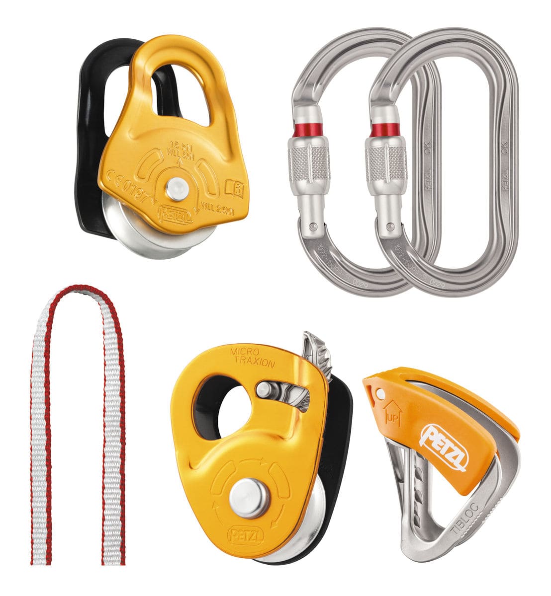 Petzl Crevasse Rescue Kit | Glacier and Crevasse Safety | Further Faster Christchurch NZ