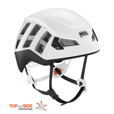 Petzl Meteor Helmet | Climbing, Mountaineering & Ski Touring Helmet NZ | Petzl NZ | Available at Further Faster Christchurch NZ #black