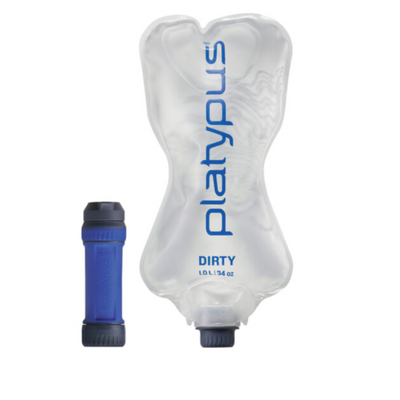 Platypus QuickDraw MicroFilter + 1L Bottle | Water Filter System NZ | Further Faster Christchurch NZ