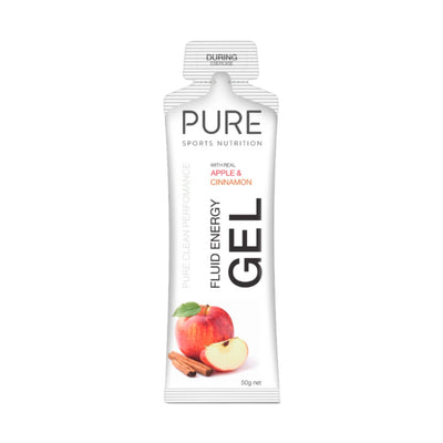 Pure Fluid Energy Gels | Sports Gels and NutritionPure Fluid Energy Gels | Sports Gels and Nutrition | Further Faster Christchurch NZ | Apple Cinnamon