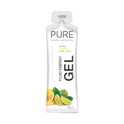 Pure Fluid Energy Gels | Sports Gels and NutritionPure Fluid Energy Gels | Sports Gels and Nutrition | Further Faster Christchurch NZ | Lemon & Lime Juice