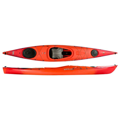 Venture Islay 14 | Adventure Touring Kayak | Further Faster Christchurch NZ #orange-soda