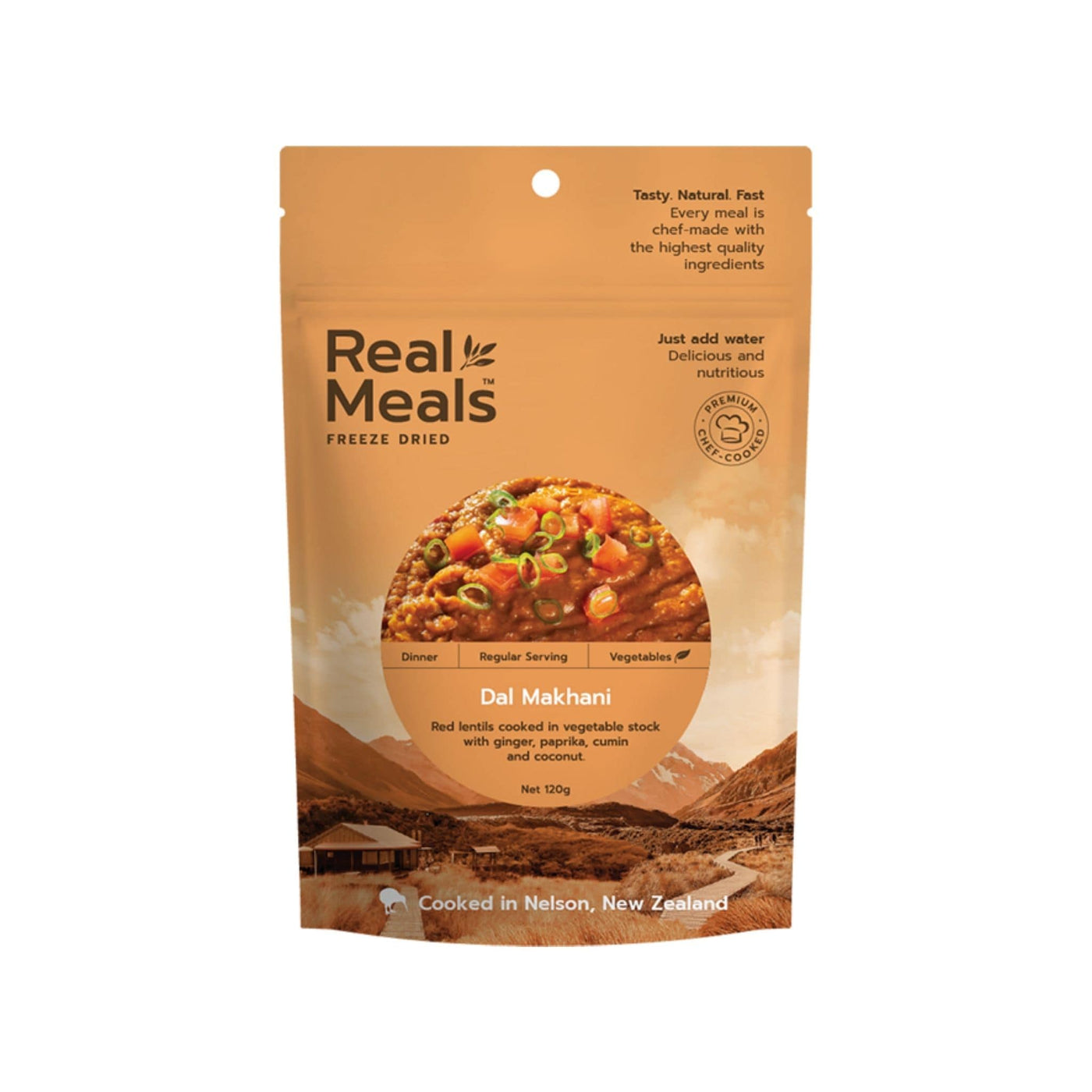 Real Meals Dinner - Dal Makhani | Freeze Dried Meals | Further Faster Christchurch NZ