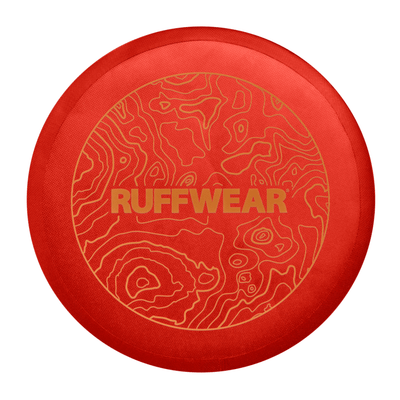 Ruffwear Camp Flyer Toy '22 | Dog Frisbee | Further Faster Christchurch NZ #red-sumac
