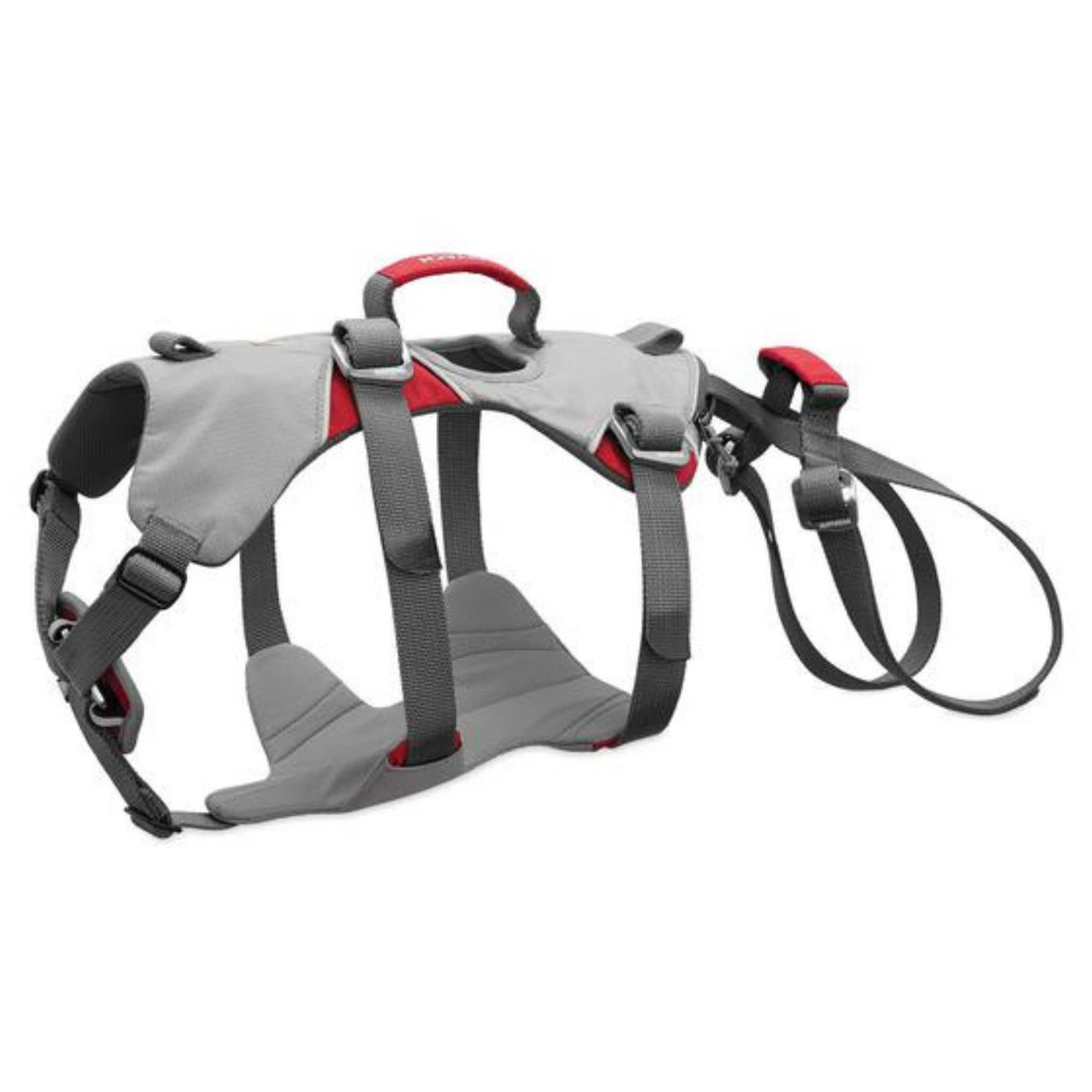 Ruffwear DoubleBack Harness | Climbing Harness for your dog | Further Faster Christchurch NZ #cloudburst-grey