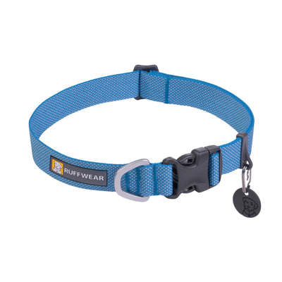 Ruffwear Hi and Light Collar | Dog Collar | Further Faster Christchurch NZ#blue-dusk-c