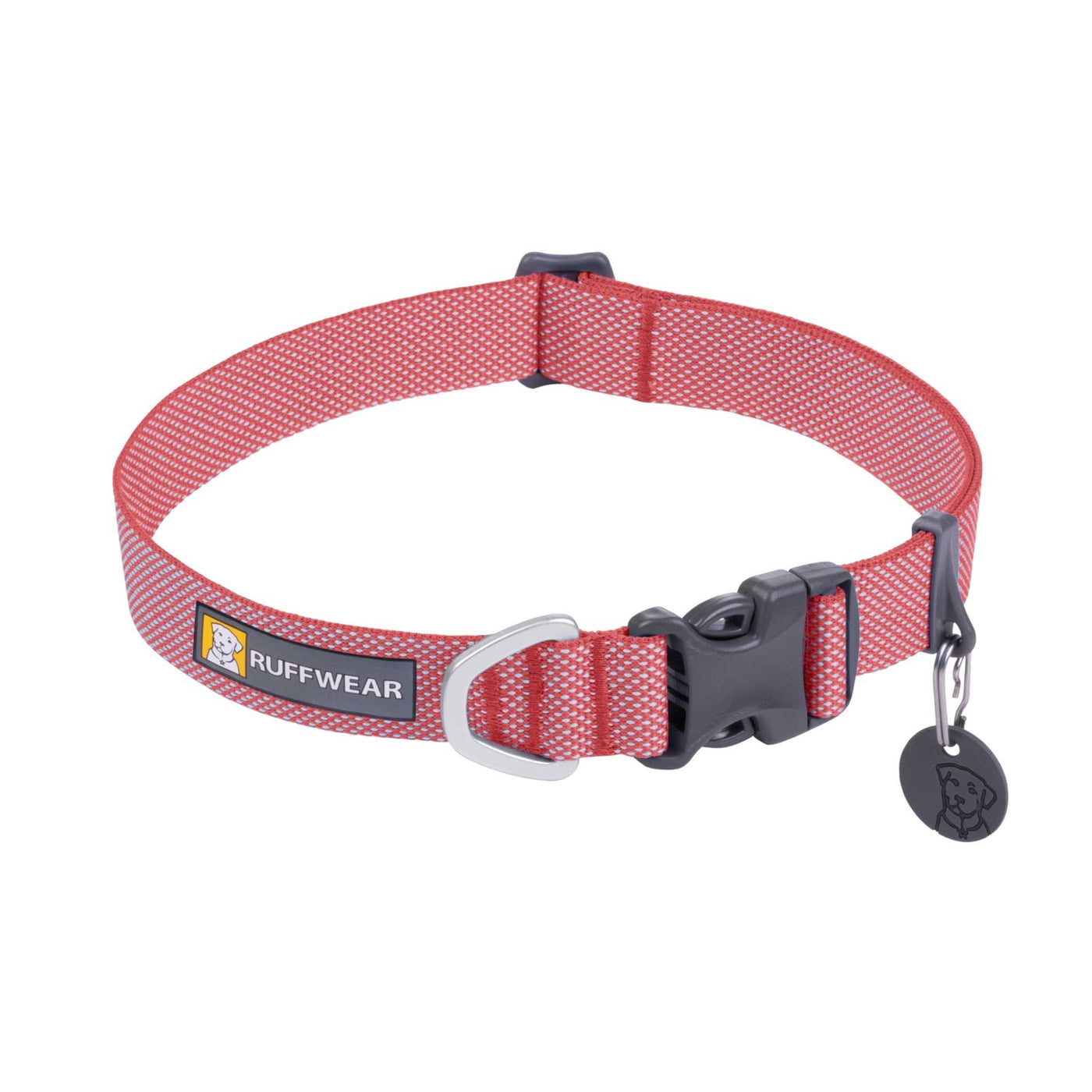 Ruffwear Hi and Light Collar | Dog Collar | Further Faster Christchurch NZ #salmon-pink-c