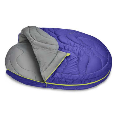 Ruffwear Highlands Sleeping Bag - Medium | Dog Sleeping Bag | Further Faster Christchurch NZ #huckleberry-blue
