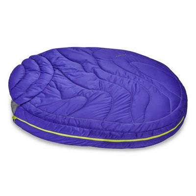 Ruffwear Highlands Sleeping Bag - Medium | Dog Sleeping Bag | Further Faster Christchurch NZ #huckleberry-blue