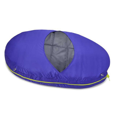 Ruffwear Highlands Sleeping Bag - Medium | Dog Sleeping Bag | Further Faster Christchurch NZ #huckleberry-blue