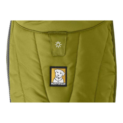 Ruffwear Powder Hound Dog Jacket | Insulated Warm Dog Jacket | Further Faster Christchurch NZ #forest-green