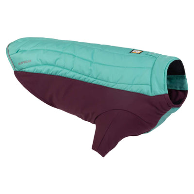 Ruffwear Powder Hound Jacket | Outdoor Dog Gear | Insulated Dog Jacket NZ | Further Faster Christchurch NZ #aurora-teal