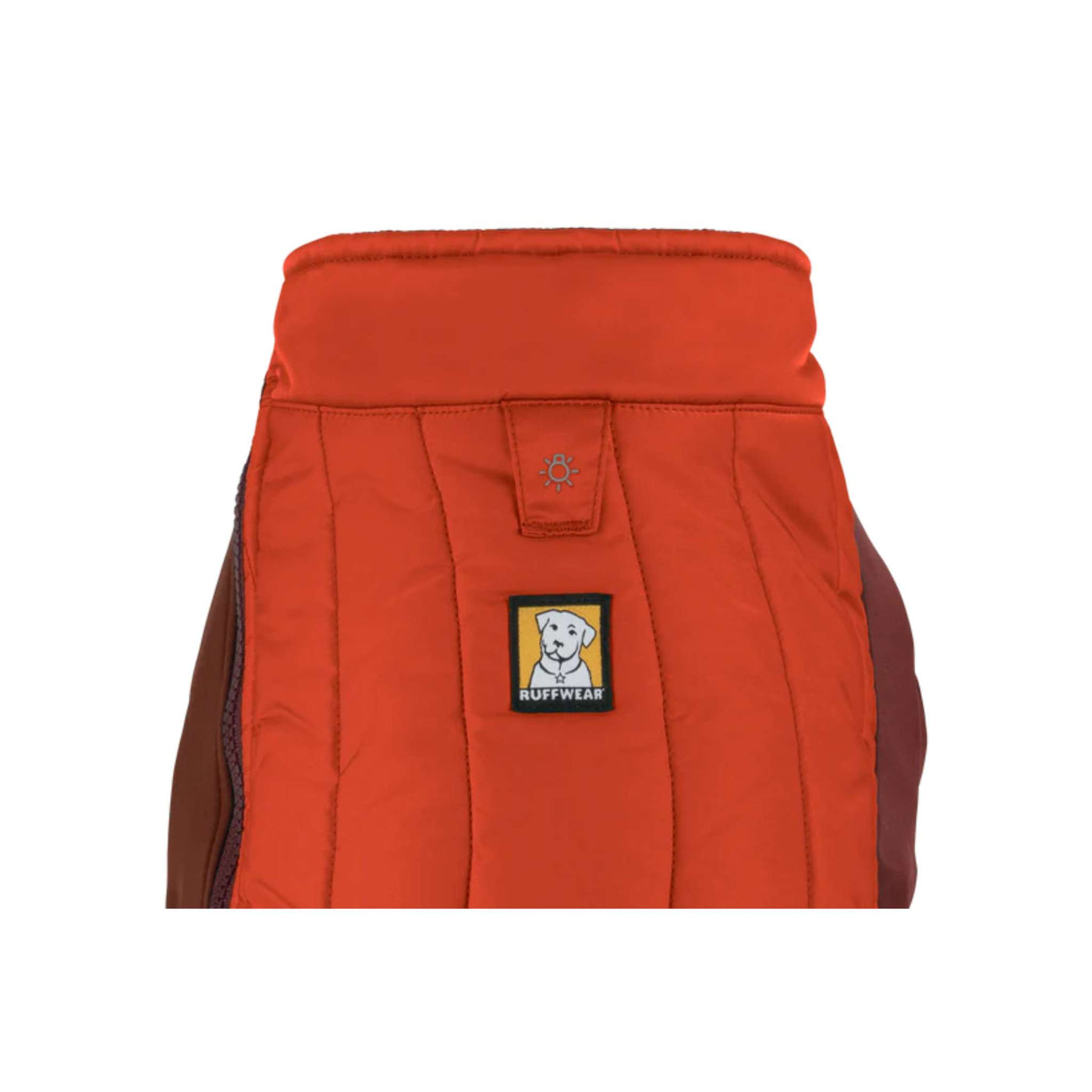 Ruffwear Powder Hound Jacket | Outdoor Dog Gear | Insulated Dog Jacket NZ | Further Faster Christchurch NZ #persimmon-orange