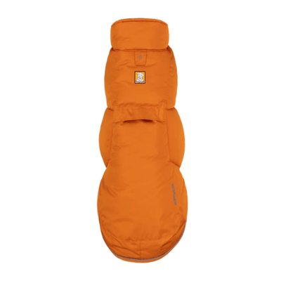 Ruffwear Quinzee Jacket '22 | Insulated Dog Jacket | Further Faster Christchurch NZ #campfire-orange