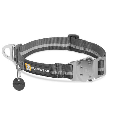 Ruffwear Top Rope Collar | Outdoor Dog Gear | Ruffwear NZ | Further Faster Christchurch NZ #granite-gray