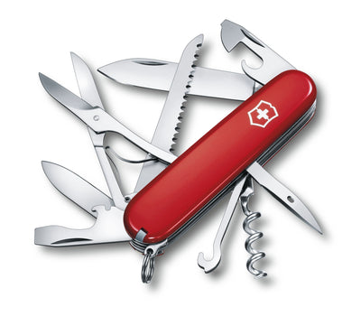 Victorinox Huntsman Knife -  With Free Pouch | Pocket Knife for Hiking