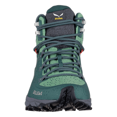 Salewa Womens Alpenrose 2 Mid Gore-Tex | Womens Waterproof Hiking Boot NZ | Salewa NZ | Further Faster Christchurch NZ #atlantic-deep-feld-green