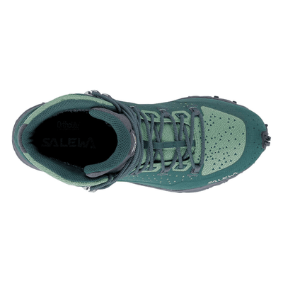 Salewa Womens Alpenrose 2 Mid Gore-Tex | Womens Waterproof Hiking Boot NZ | Salewa NZ | Further Faster Christchurch NZ #atlantic-deep-feld-green