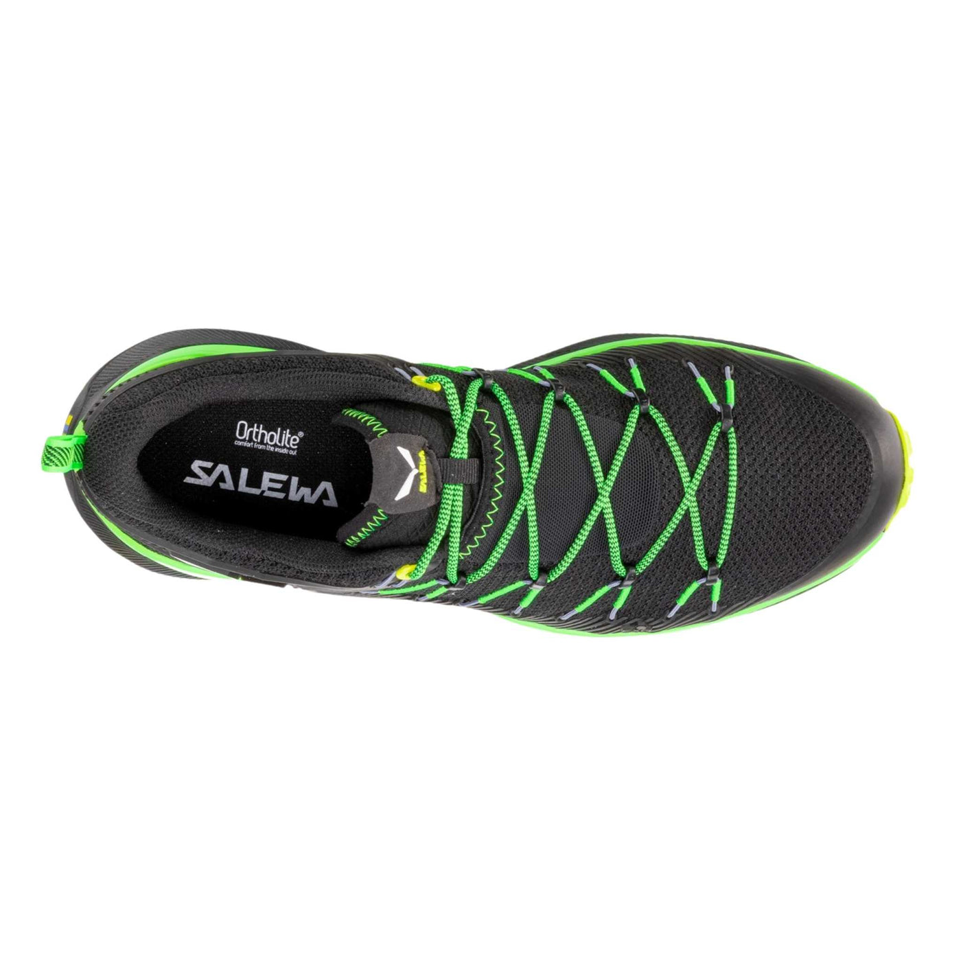 Salewa Clearance Dropline - Mens | Speedhiking Shoes | Further Faster Christchurch NZ #fluo-green-fluo-yellow