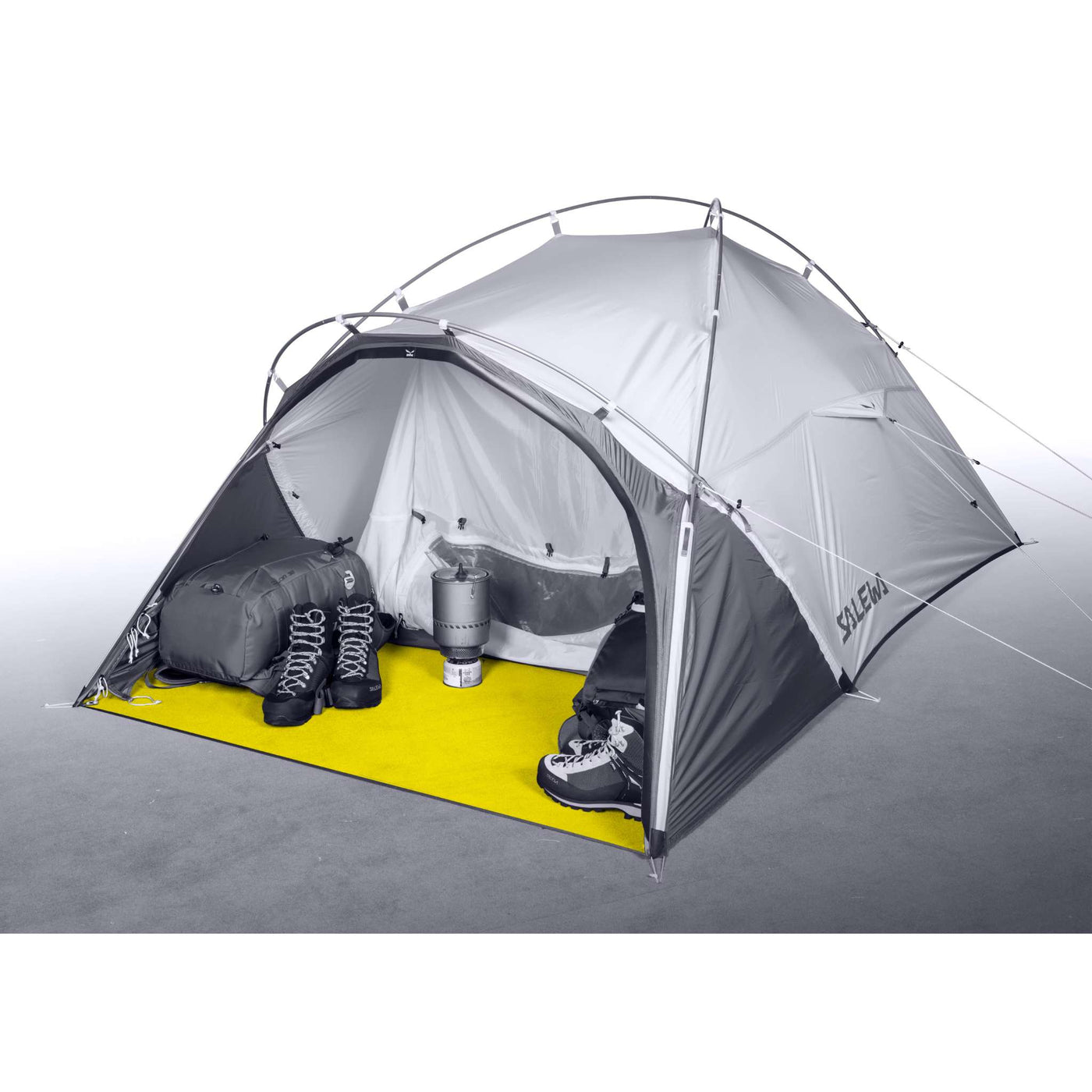 Salewa Litetrek III Tent | 3 Person 2 Season Camping Tent NZ | Further Faster Christchurch NZ #light-grey-cactus