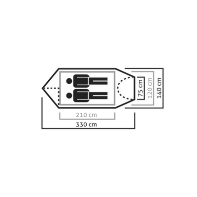 Salewa Sierra Leone II Tent | 2 Person 3 Season Tent | Further Faster Christchurch NZ