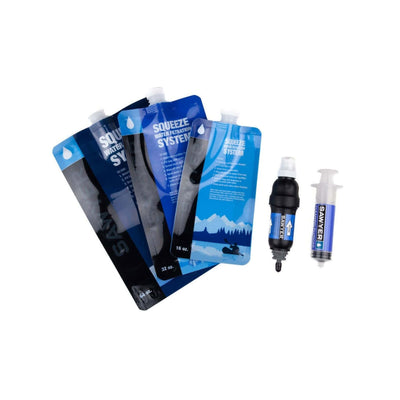 Sawyer PointONE Squeeze Water Filter 3 Pouches | Water Treatment | Further Faster Christchurch NZ