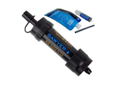 Sawyer PointONE MINI Water Filter | Hiking Water Filtration System NZ #black