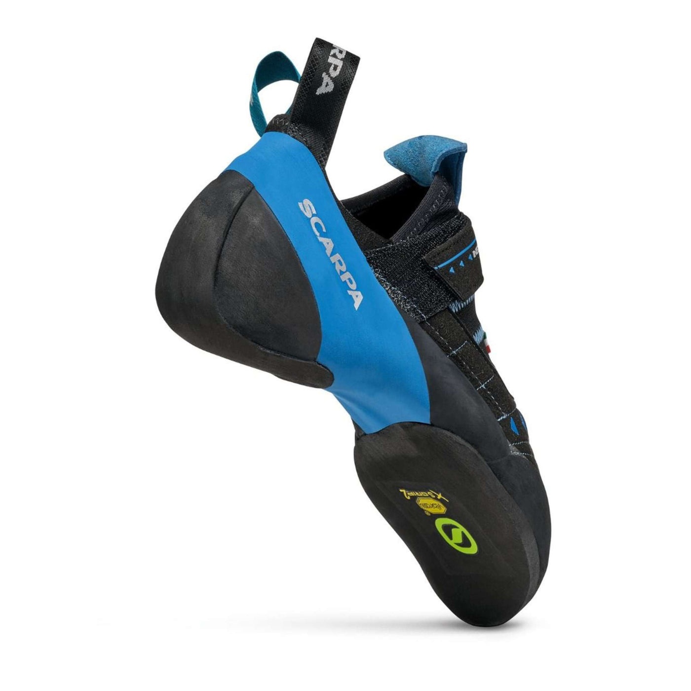 Scarpa Instinct VSR Climbing Shoe | Climbing Footwear NZ | Further Faster Christchurch NZ #black-azure
