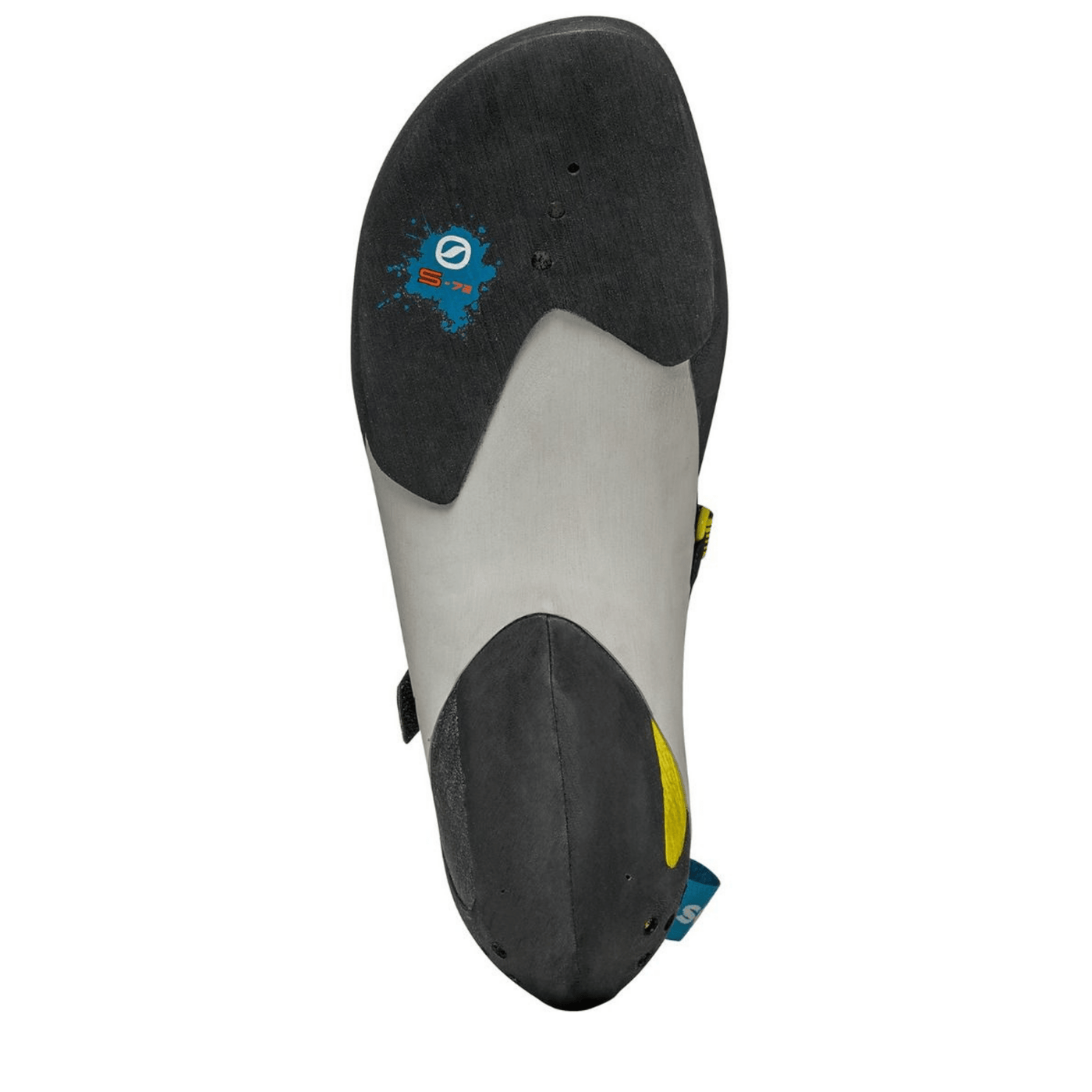 Scarpa Veloce Climbing Shoe - Mens | Rock Climbing & Bouldering Footwear | Further Faster Christchurch NZ #black-yellow