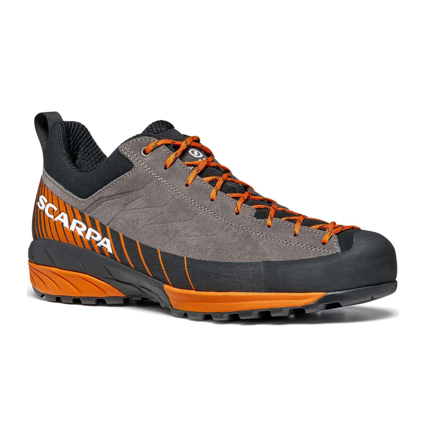 Scarpa Mens Mescalito | Mens Approach Shoe NZ | Scarpa NZ | Further Faster Christchurch NZ #titanium-orange