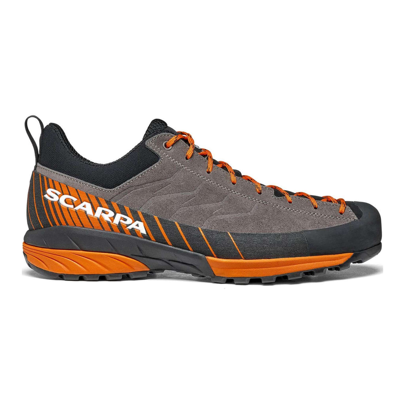 Scarpa Mens Mescalito | Mens Approach Shoe NZ | Scarpa NZ | Further Faster Christchurch NZ #titanium-orange