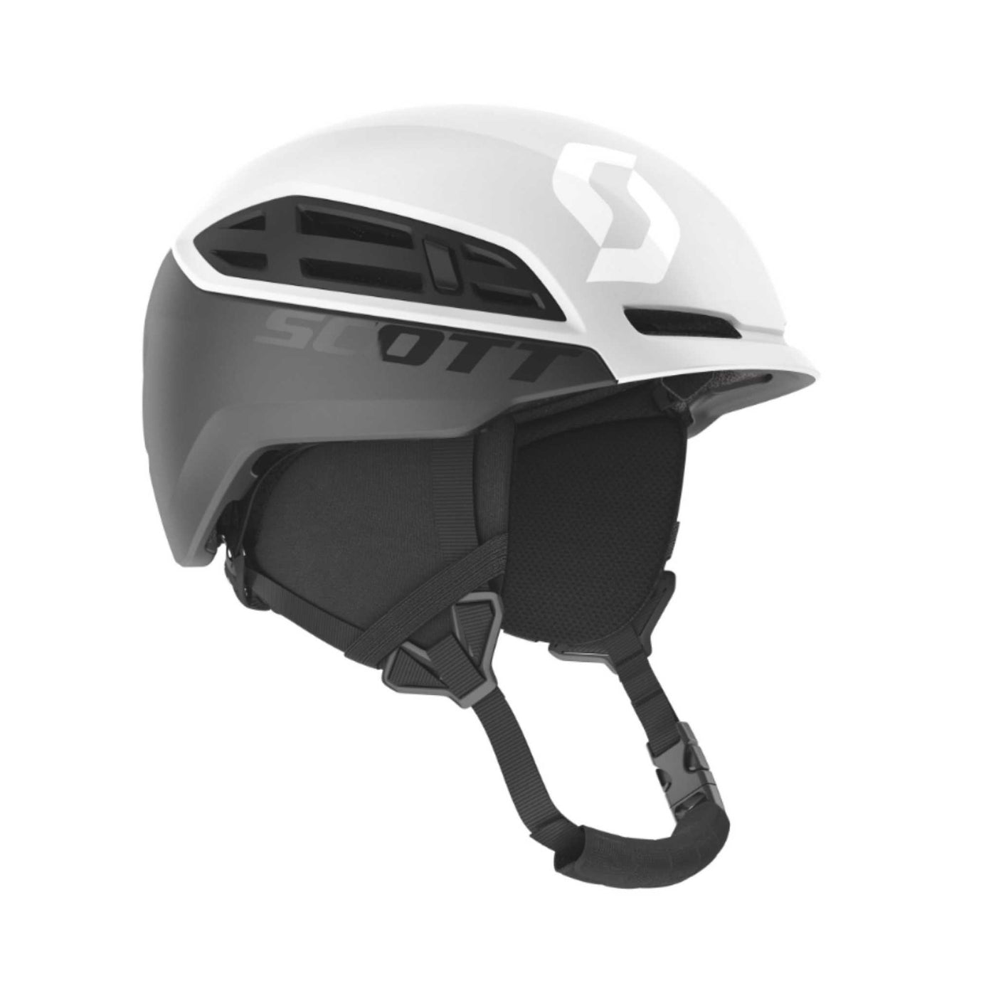 Scott Couloir Mountain Helmet | Protective Ski-Helmet NZ | Further Faster Christchurch NZ #white-black 