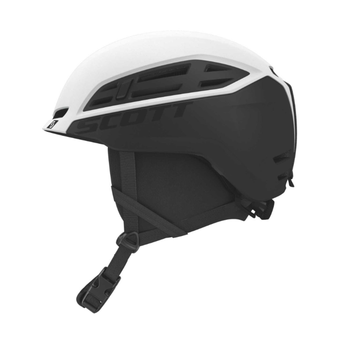 Scott Couloir Mountain Helmet | Protective Ski-Helmet NZ | Further Faster Christchurch NZ #white-black