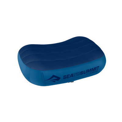 Sea to Summit Aeros Premium Pillow Regular | Travel Sleeping Pillow | Further Faster Christchurch NZ #navy