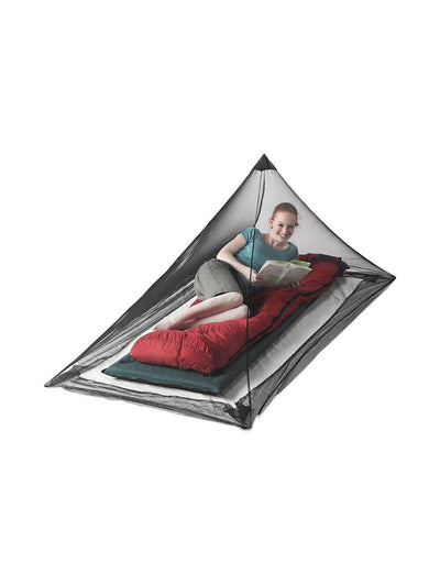 Sea to Summit Permethrin Treated Mosquito Net Single | Tramping, Camping and Hiking Mosquito Nets NZ | Further Faster NZ