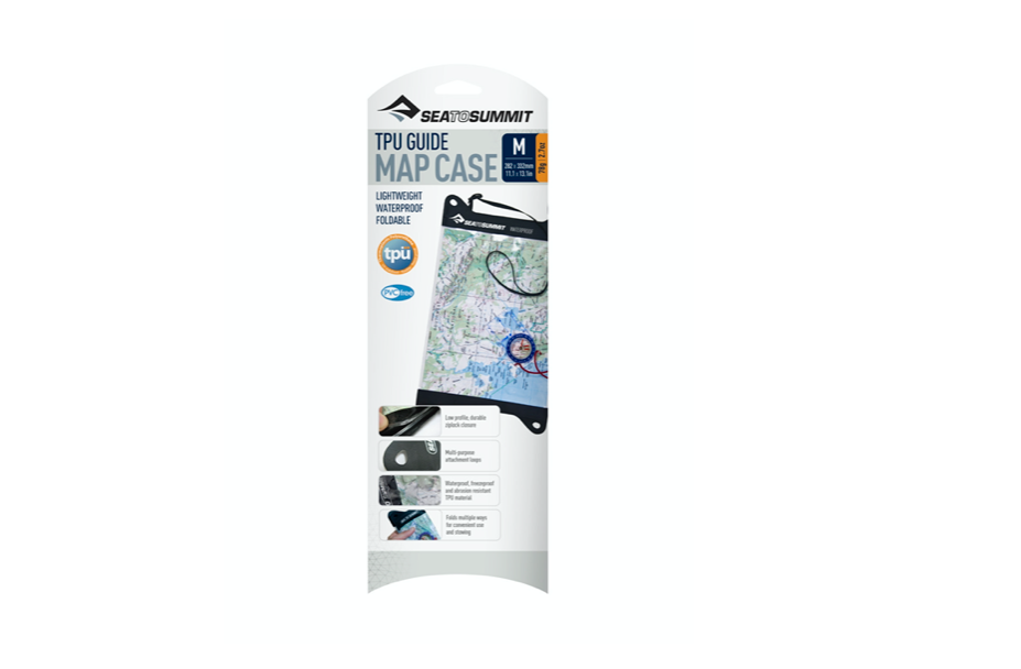 Sea to Summit TPU Map Case Medium | Waterproof Map Case NZ | Further Faster NZ