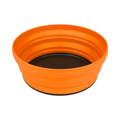 Sea to Summit X-Bowl | Camping and Outdoor Cookware | Further Faster Christchurch NZ #orange