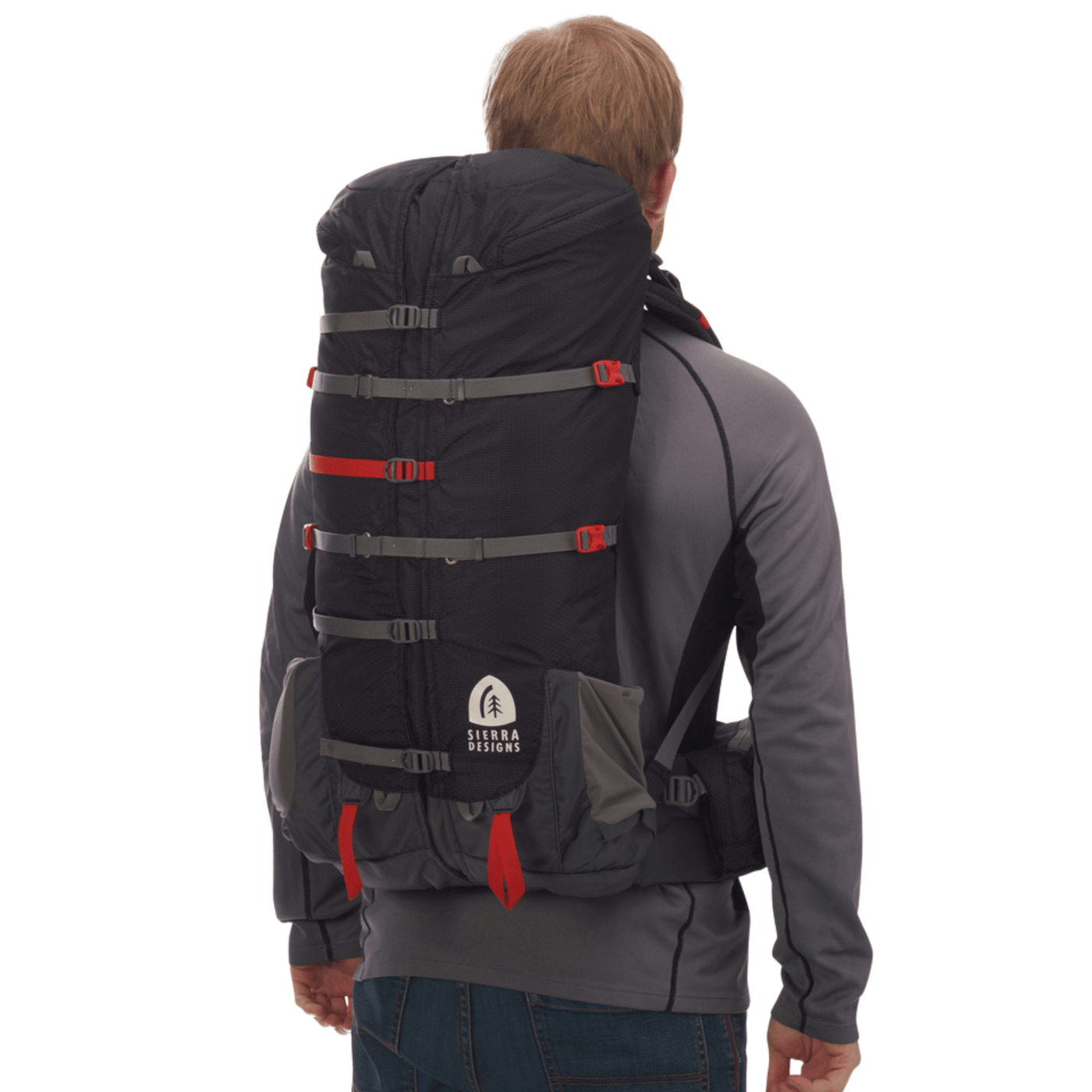 Sierra Designs Flex Capacitor Pack 25L-40L | Tramping & Hiking Backpacks | Further Faster Christchurch NZ #peat