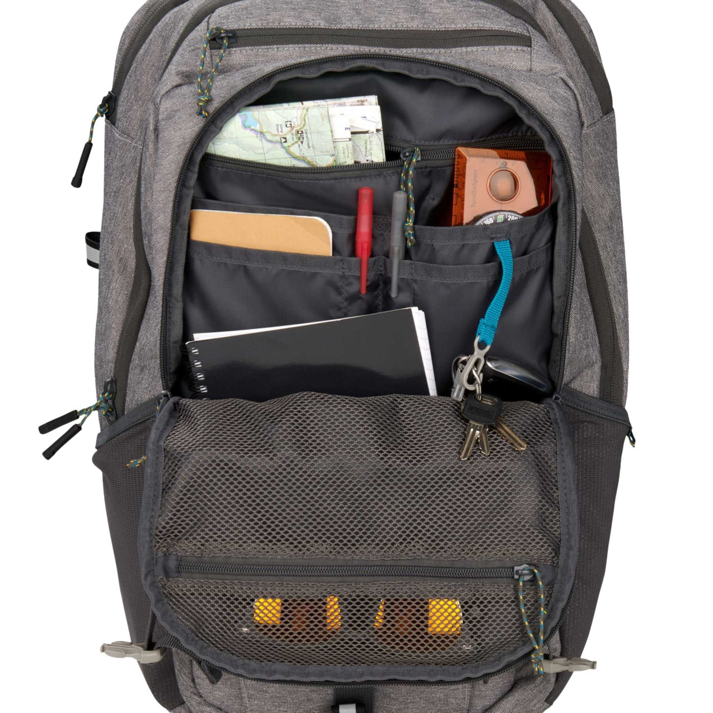 Sierra Designs Sonora Pass Daypack | Commuting & Walking Daypack | Further Faster Christchurch NZ #grey-sierra