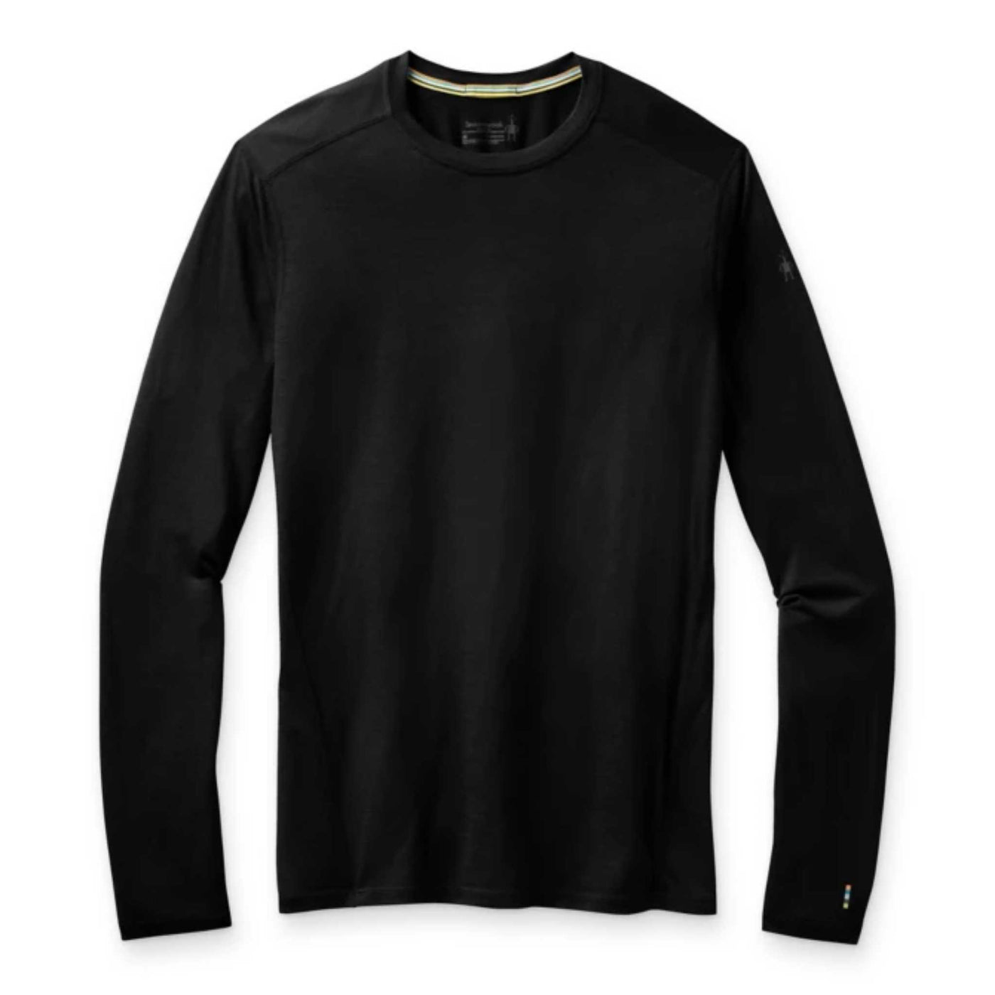 Smartwool Classic All-Season Merino Long Sleeve Crew - Mens | Base Layer | Further Faster Christchurch NZ #black