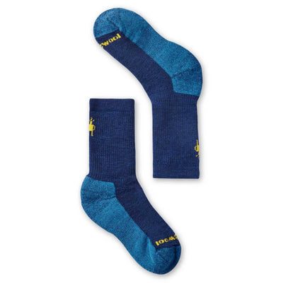 Smartwool Kids Classic Hike Full Cushion Socks | Kid's Walking Socks & Footwear NZ | Further Faster Christchurch NZ #alpine-blue