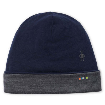 Smartwool Merino 250 Cuffed Beanie | Merino Wool Beanie NZ | Smartwool NZ | Further Faster Christchurch NZ #Deep-Navy/Medium-Grey-Heather