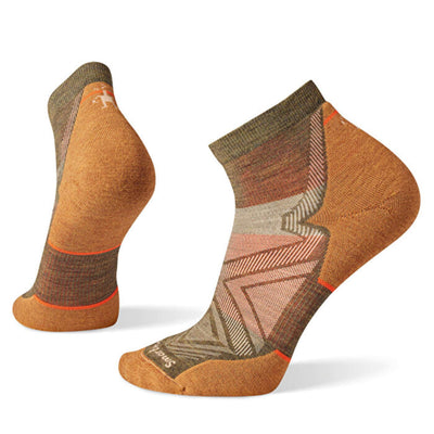 Smartwool Performance Run Targeted Cushion Ankle - Mens | Men's Running Socks NZ | Further Faster Christchurch NZ #military-olive