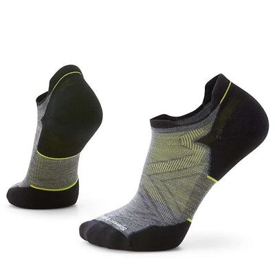 Smartwool Run Targeted Cushion Low Ankle - Mens | Men's Running Socks NZ | Further Faster Christchurch NZ #medium-grey-sw