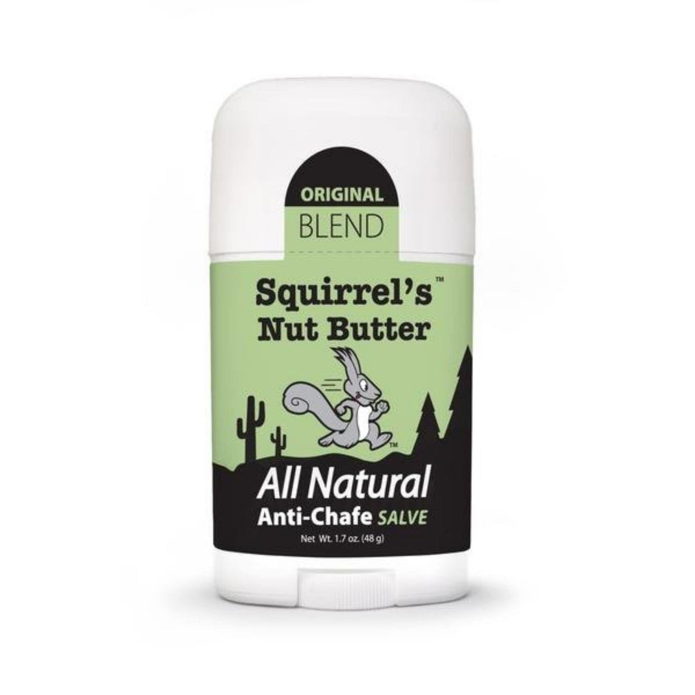 Squirrel's Nut Butter Anti Chafe Stick NZ | Tramping Hiking Running | Further Faster Christchurch NZ